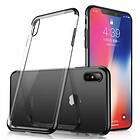 Clear Color Case Gel TPU Electroplating frame Cover Skal till Xiaomi Redmi Note 7 Svart
