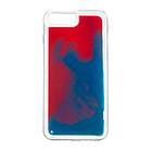 TPU Neon Glödande Cover Genomskinlig iPhone 7/8 Plus Blå (EU Blister)