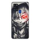 Fodral för Galaxy A21S Manga Kaneki svart