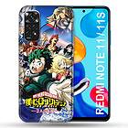 Fodral för Xiaomi Redmi Note 11/11S Manga My Hero Academia Poster