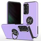 Samsung Galaxy S23+ Finger Ring Kickstand Hybrid Purple