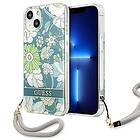 iPhone GUHCP13SHFLSN 13 fodral mini Flower Strap