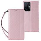 A-One Brand Galaxy A12 (2020/2021) Plånboksfodral Magnet Strap - Rosa