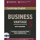 : Cambridge English Business 5 Vantage Self-study Pack (Student's Book with Answ