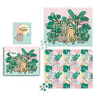 Claire Belton: Pusheen 2-in-1 Double-Sided 500-Piece Puzzle