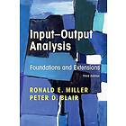 Ronald E Miller: Input-Output Analysis