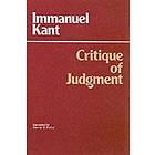 Immanuel Kant: Critique of Judgment