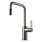 Tapwell Kjøkkenbatteri ARM577 med Utdragbar Pip Brushed Nikkel 9426393