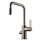 Tapwell Kjøkkenbatteri ARM587 med Utdragbar Pip Brushed Nikkel 9424523