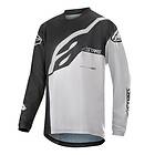 AlpineStars Tröja Youth Racer Factory Långärmad svart/vit large