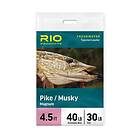 RIO Pike/Musky Stealth Leader 6ft 30lb / 60lb Fluorocarbon