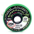 Vision Nymphmaniac Two Tone tippet 3X