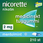 Nicorette Gum Mentolmint 2mg 210pcs