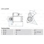 Bosch Startmotor 0 986 020 360