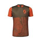 Scott Cykeltröja Barn Trail Vertic 10 SS braze orange/shadow brown L