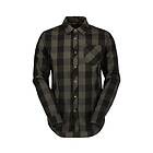 Scott Cykeltröja Trail Flow Check LS fir green/black XXL