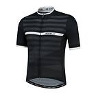 Rogelli Tröja Stripe Jersey SS Svart/Vit S