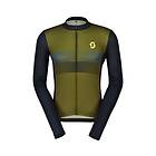 Scott Maillot de cyclisme RC Team 10 LS Fir Green/Bitter Yellow FIR GREEN/BITTER