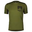 Scott Pyöräilypaita Tee Gravel 20 SS Fir Green/Black FIR GREEN/BLACK L