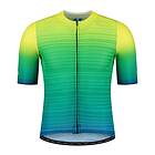 Rogelli Maillot de cyclisme SS Surf Herr Green/Fluor L