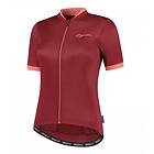 Rogelli Cykeltröja Essential Jersey SS Dam Bordeaux/Coral S