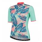 Rogelli Cykeltröja Leaf Jersey SS Mint/Coral XXL