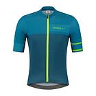 Rogelli Sykkeltrøye SS Block Herr Blue/Lime Blå/Grön XXXL
