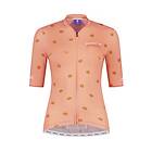 Rogelli Maillot de cyclisme SS Fruity Dam Coral Orange XXL