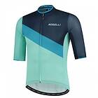 Rogelli Sykkeltrøye Kai Jersey SS Turquoise/Blue XXXL