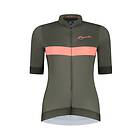 Rogelli Cycling Jersey SS Prime Dam Green/Coral XL