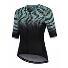 Rogelli Cykeltröja Animal Jersey SS Black/Turquoise Svart/Turkos S