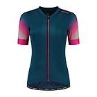 Rogelli Cykeltröja SS Waves Dam Blue/Pink Blå/Rosa XL