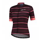 Rogelli Cycling Jersey Stripe SS W Bordeaux Coral L