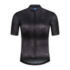 Rogelli Cycling Jersey SS Tie Dye Herr Black/Grey L