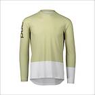 POC Cykeltröja MTB Pure Ls Jersey Prehnite Green/Hydrogen White L