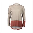 POC Cykeltröja W'S MTB Pure Lsjersey Light Sandstone Beige/Himalayan Sal XS