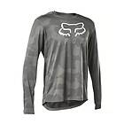 Fox Cykeltröja Ranger Tru Dri Ls Jersey Gray Grå XL