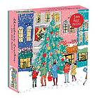 Christmas Carolers Square Boxed 1000 Piece Puzzle