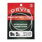 Orvis Super Strong Plus Knotless 0,13mm Klar knutesterk fortom 6x