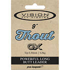 Vision Trout Leader 9' 1X Perfekt for store fluer