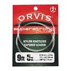 Orvis Super Strong Plus Knotless 0,15mm Klar knutesterk fortom 5x