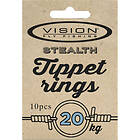 Vision Tippet Rings, Big 20kg. test