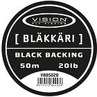 Vision Bläkkäri 150m 30lb, Black Backing