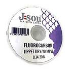 J:son Fluorocarbon Tippet 30 meter 0,225 mm