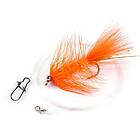 Darts fluga med tafs dog nobbler orange