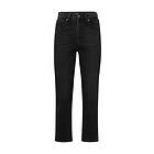 Only Jeans onlEmily Life HW Str Ank Dnm Svart W26/L30