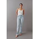 Gina Tricot High straight jeans Lt blue 38 Female
