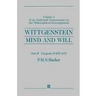 PMS Hacker: Wittgenstein Mind and Will V4 Part 2 Exegesis 428-693