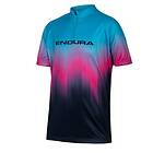 Endura Cycling Jersey Kids Xtract S/S Jersey Electricblue 130/145