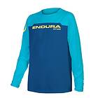 Endura Cykeltröja Kids MT500 Burner L/S Jersey Blueberry 9-10